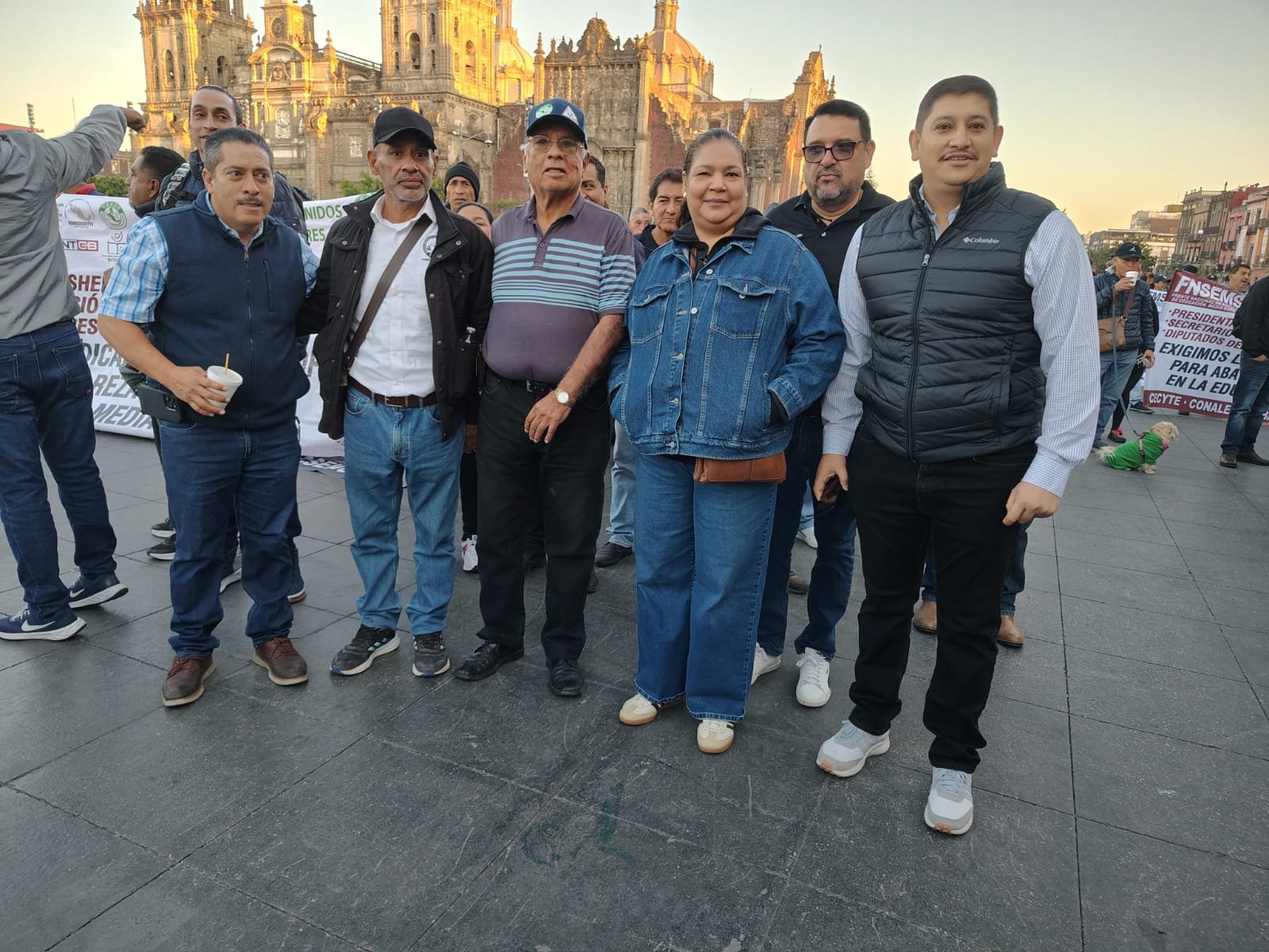 Imagen 7 de Marcha convocada por el Frente Nacional de la Federación de Sindicatos de Educación Media Superior