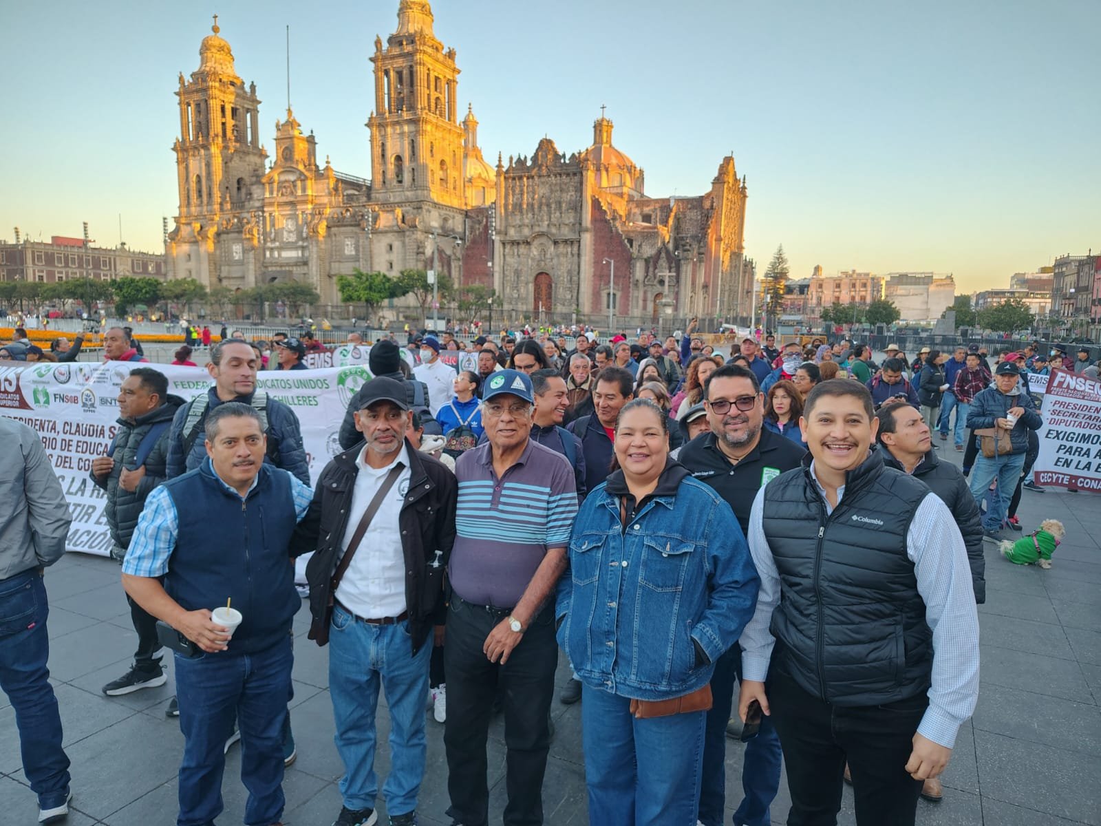 Imagen 8 de Marcha convocada por el Frente Nacional de la Federación de Sindicatos de Educación Media Superior