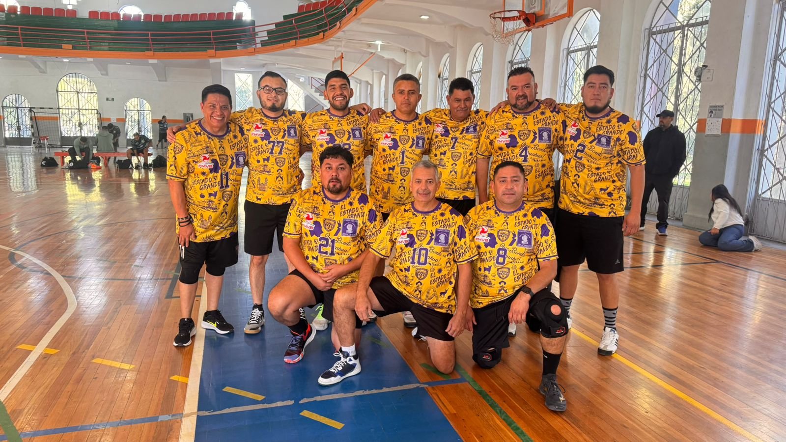 Imagen 2 de Voleibol Varonil entre las selecciones de Chiapas y Chihuahua.