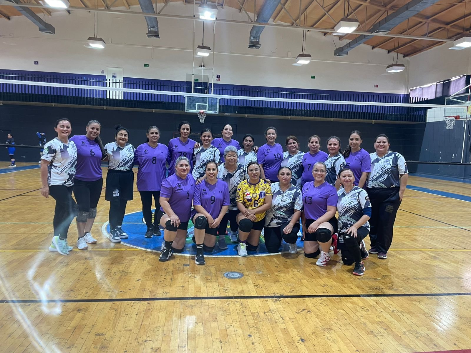 Chihuahua se lleva la victoria en el voleibol femenil del Encuentro Nacional Deportivo 2025.