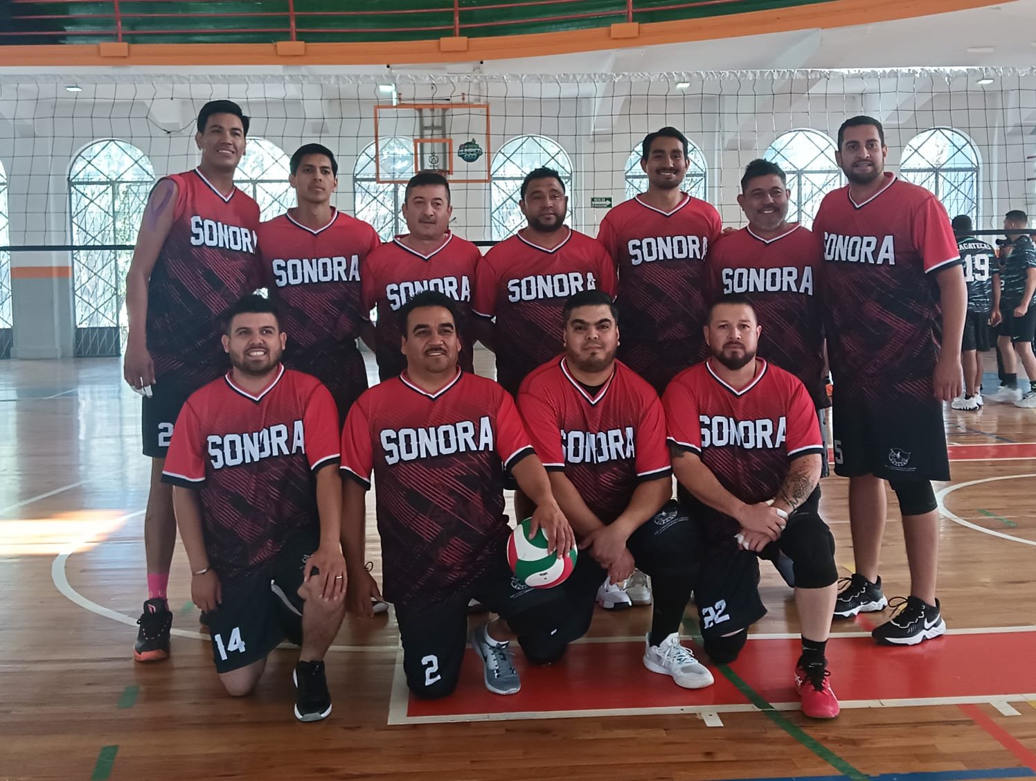Sonora triunfa en voleibol varonil ante Quintana Roo en el encuentro disputado ayer.