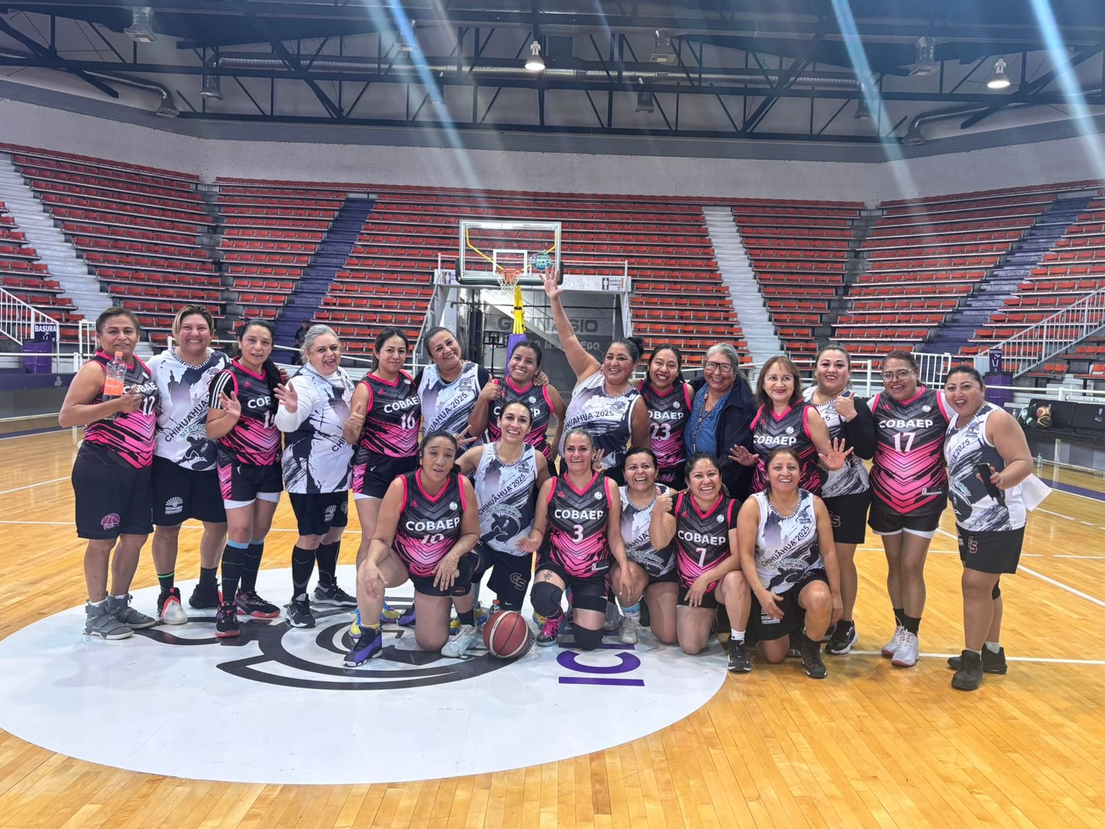 Categoría femenil de Básquetbol, Quintana Roo vs Puebla.
